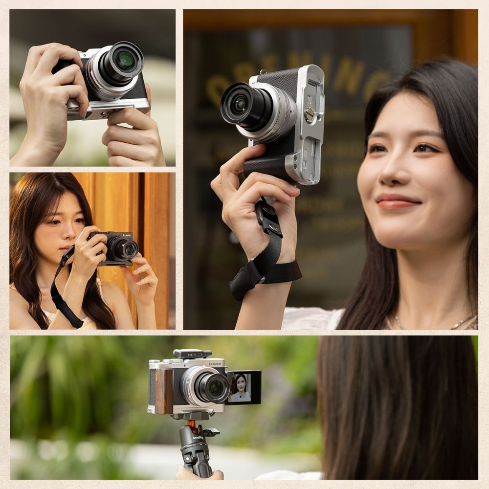 SmallRig 5700 L-Shaped Mount Plate Handle for Panasonic LUMIX L10, black