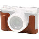 Étui demi-cuir SmallRig 5699 pour Panasonic LUMIX L10, marron