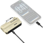 Kit chargeur SmallRig 6089 avec 2 Batteries 21700 de 5000 mAh, marron sable