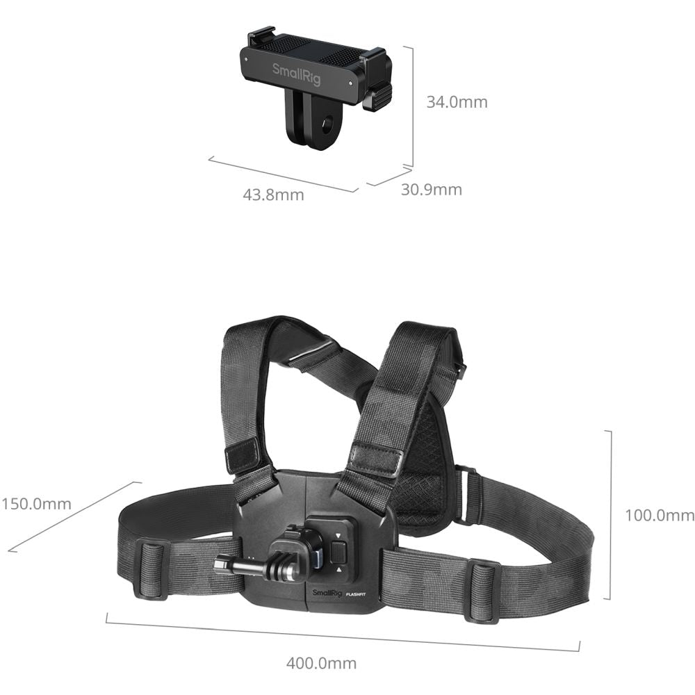 Support de poitrine SmallRig 6305 pour DJI Osmo Action 6 / Nano