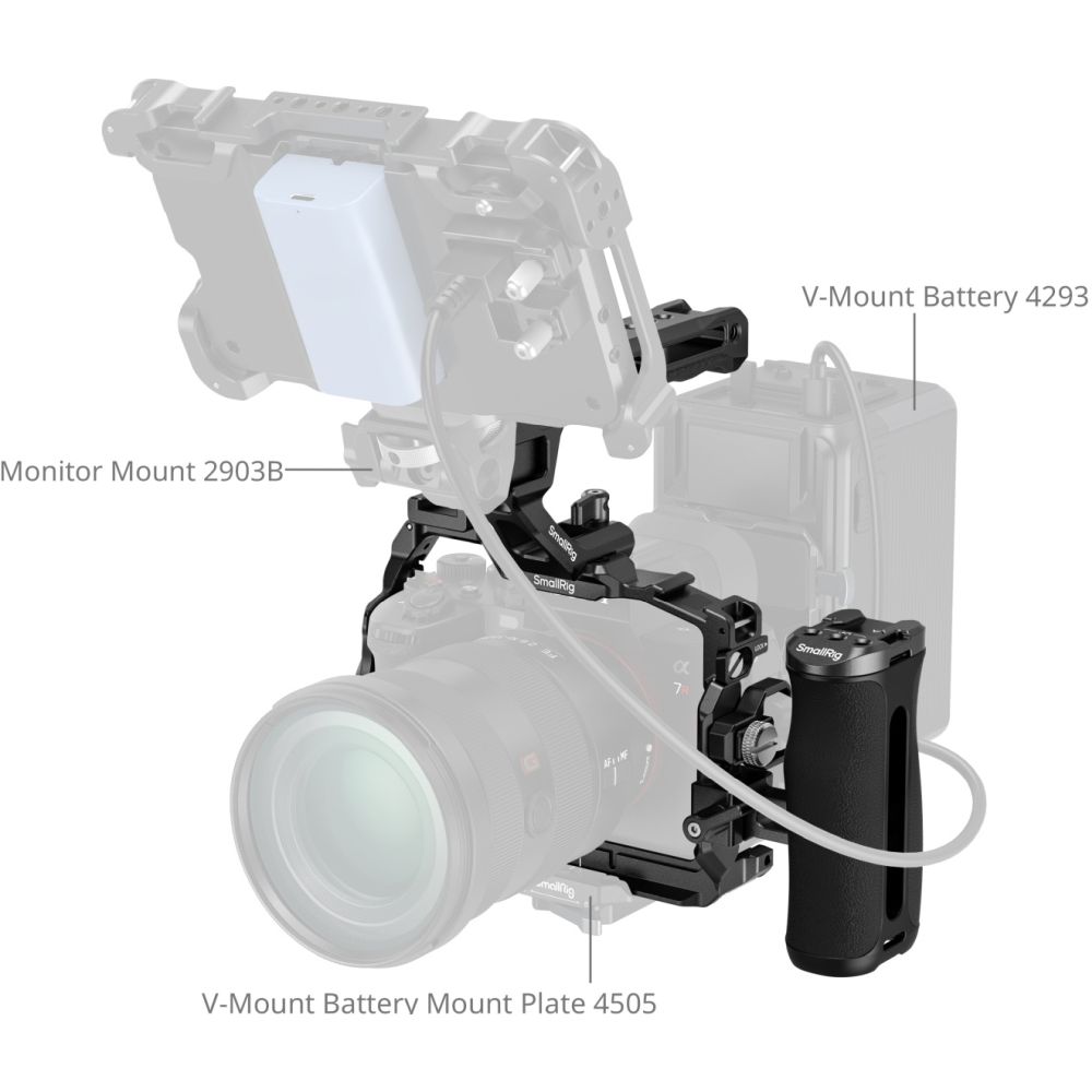 Kit de cage avancée SmallRig 6704 pour Sony Alpha 7R VI