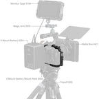Cage à dégagement rapide SmallRig 6702 « HawkLock » pour Sony Alpha 7R VI