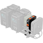 Plaque d'adaptation pour batterie V-Mount SmallRig 5899 avec gestion intelligente de l'alimentation (compatible avec la plaque de dégagement rapide Arca-Swiss)
