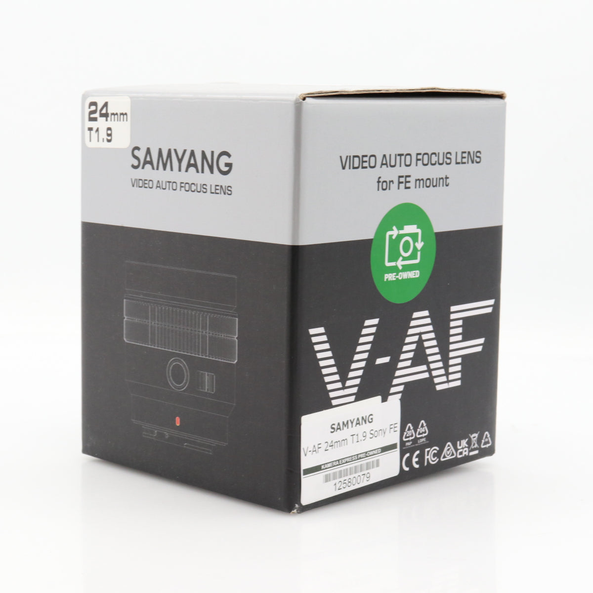 Samyang V-AF 24mm T1.9 Sony FE used