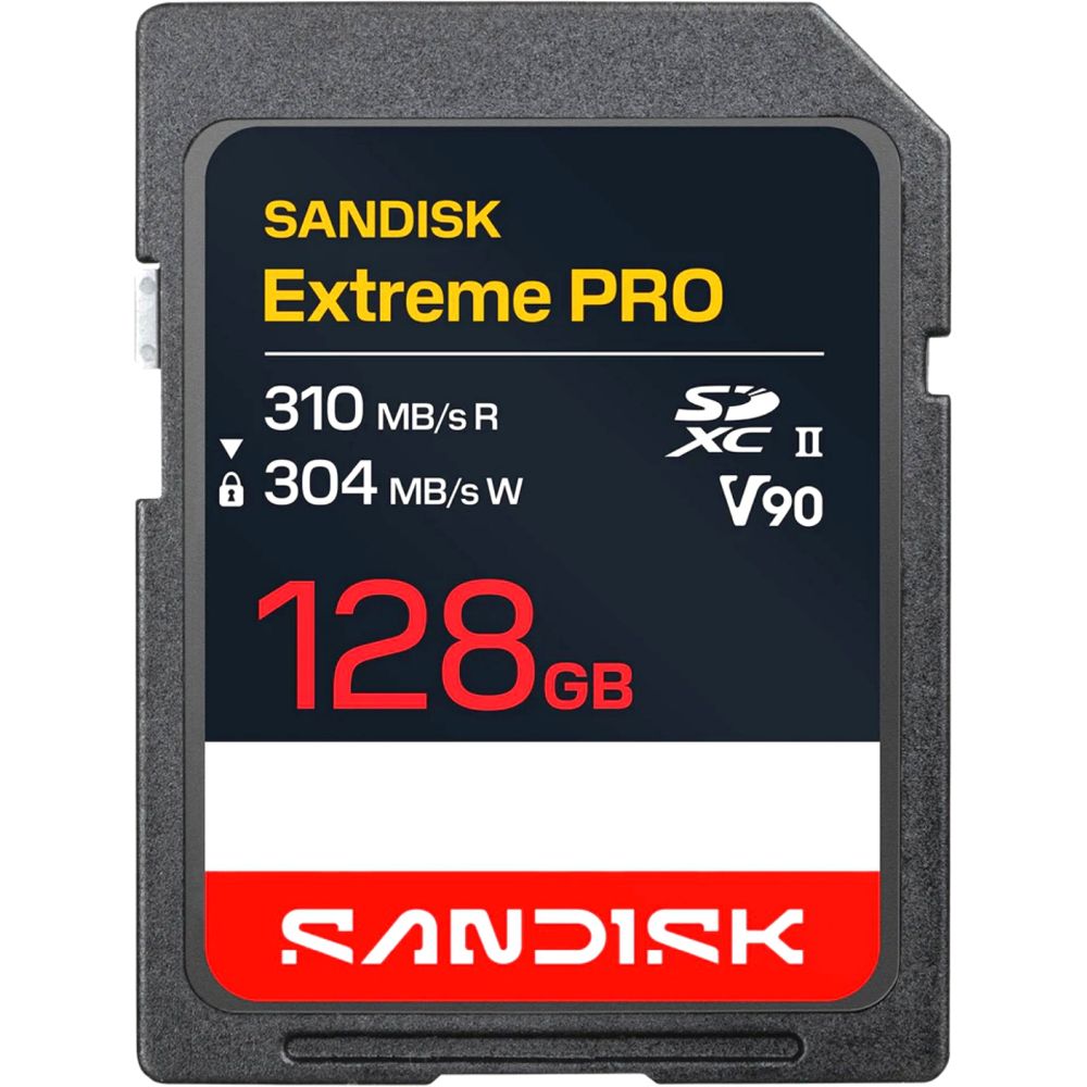 SanDisk Extreme PRO 128Go SDXC 310MB/s UHS-II V90