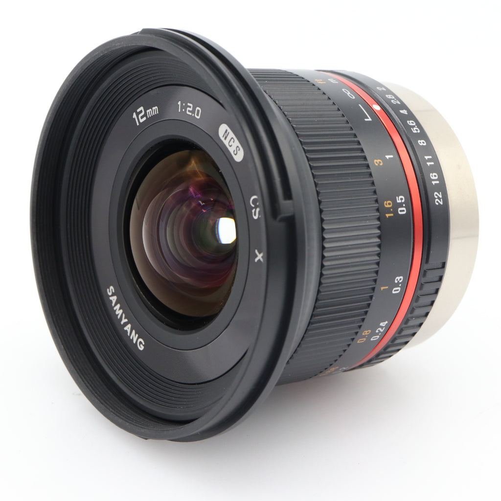 Samyang 12mm f/2 NCS CS Fujifilm X used