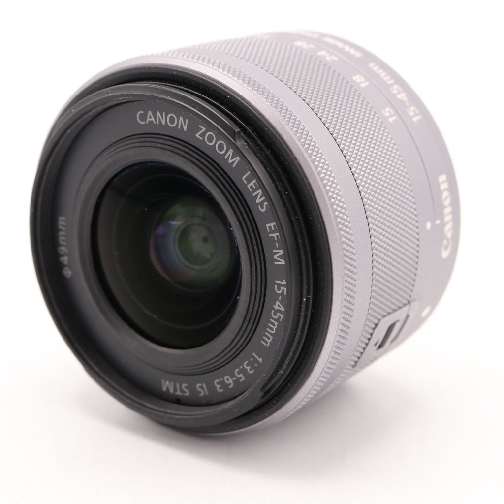 Canon EF-M 15-45mm f/3.5-6.3 IS STM silver used