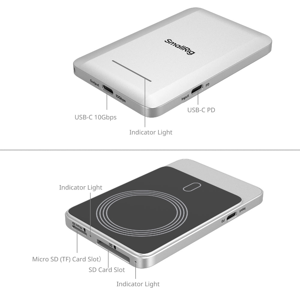SSD portable multifonction SmallRig 6293 - 2TB