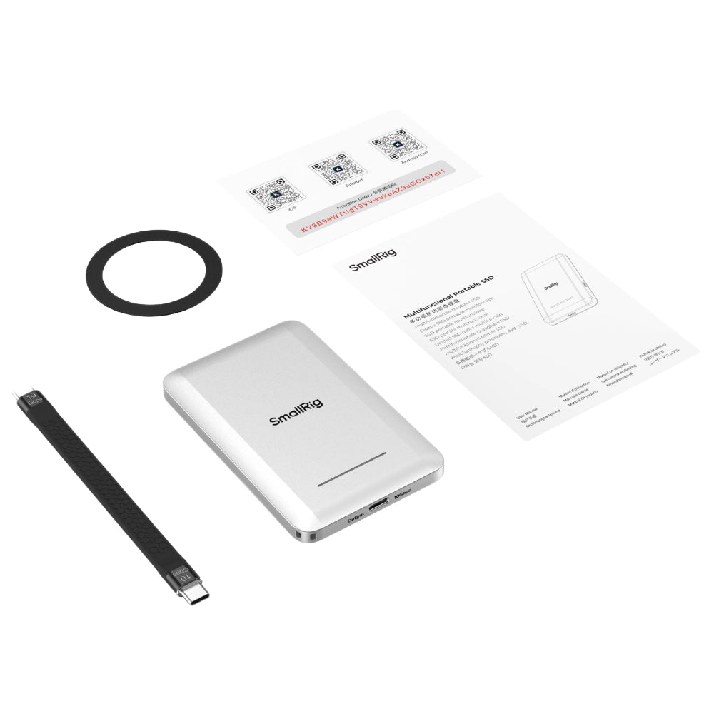 SSD portable multifonction SmallRig 6293 - 2TB