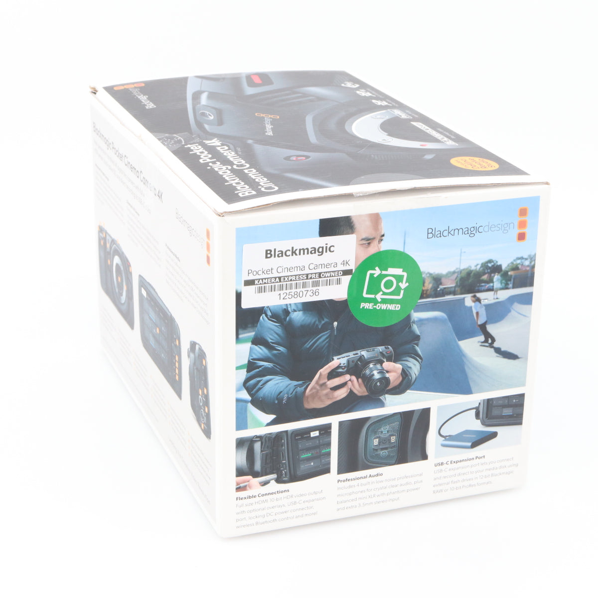 Blackmagic Pocket Cinema Camera 4K used