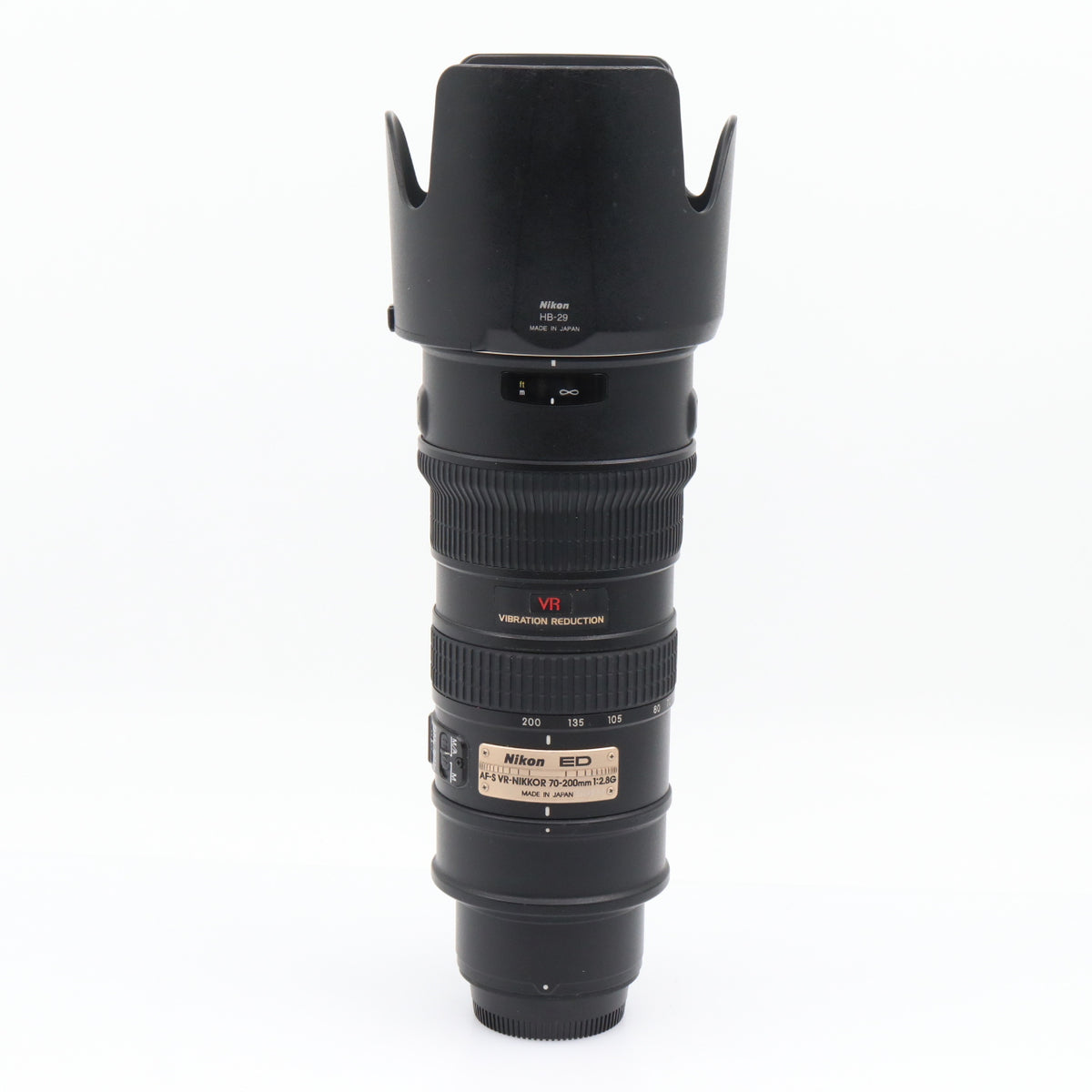Nikon AF-S 70-200mm f/2.8G ED VR used