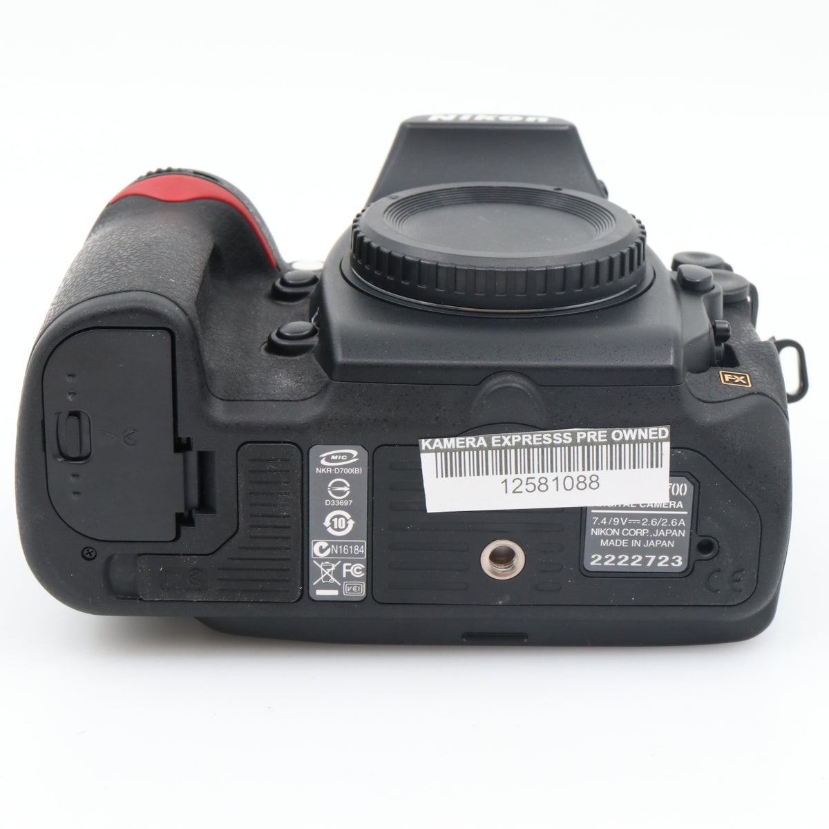 Nikon D700 body used