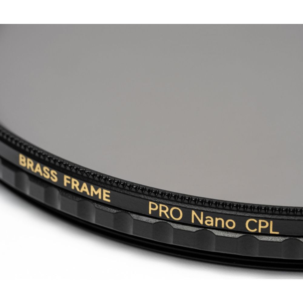 NiSi True Color Pro Nano CPL 40.5mm (Brass Frame)