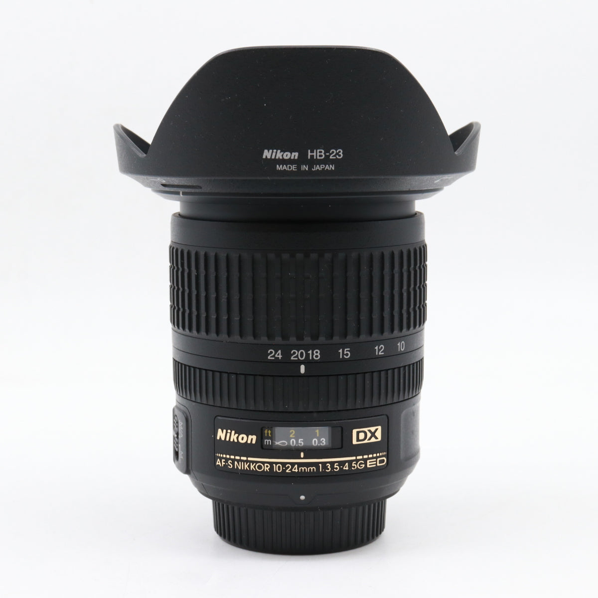 Nikon AF-S 10-24mm f/3.5-4.5G ED DX used