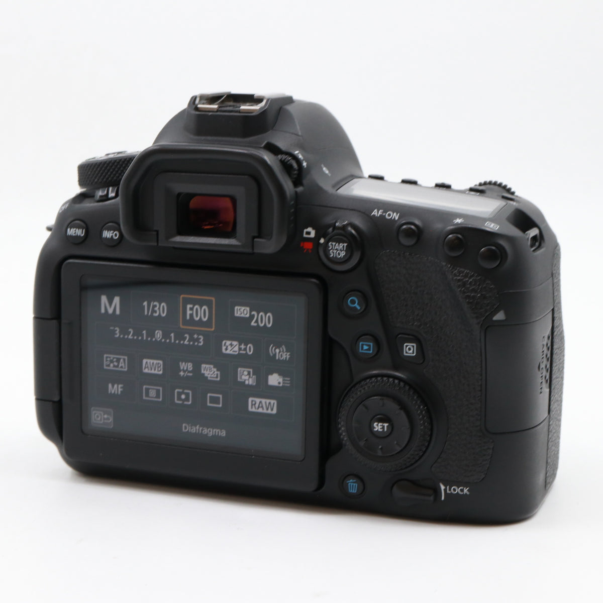 Canon EOS 6D mark II body used