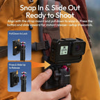 Ulanzi MT55 SnapGo Mini Selfie Stick Trépied (1/4'' Mount)