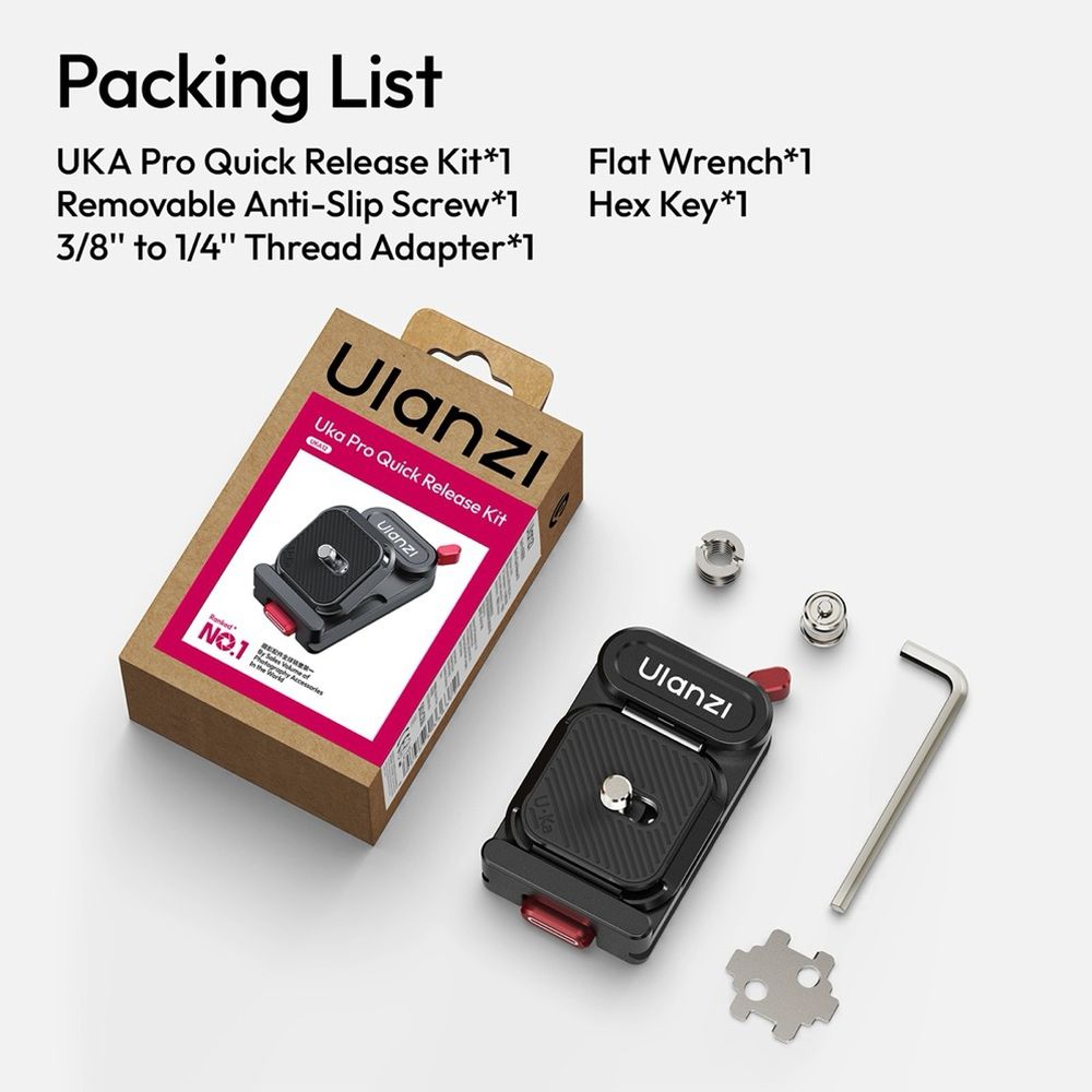 Ulanzi UKA12 UKA Pro Quick Release Kit