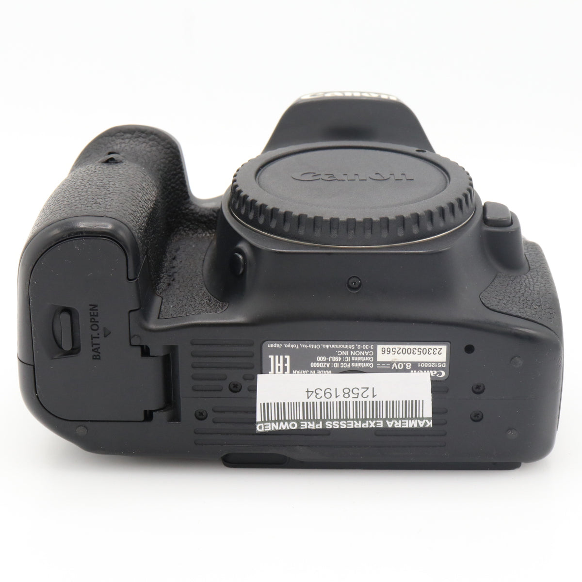 Canon EOS 90D body used