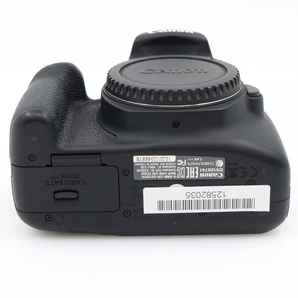 Canon EOS 2000D body used