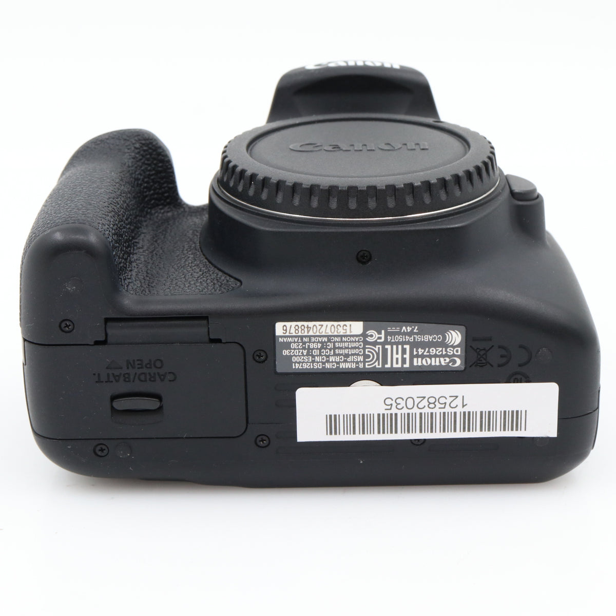 Canon EOS 2000D body used