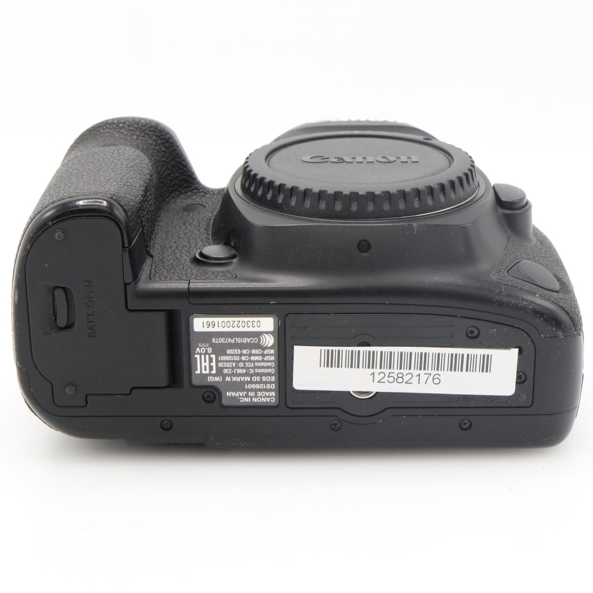 Canon EOS 5D Mark IV body used