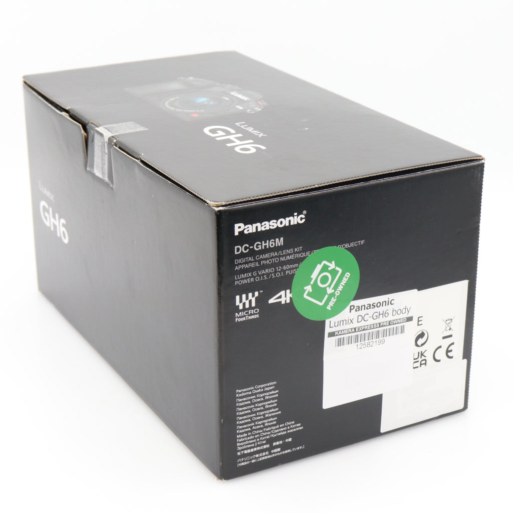 Panasonic Lumix DC-GH6 body used