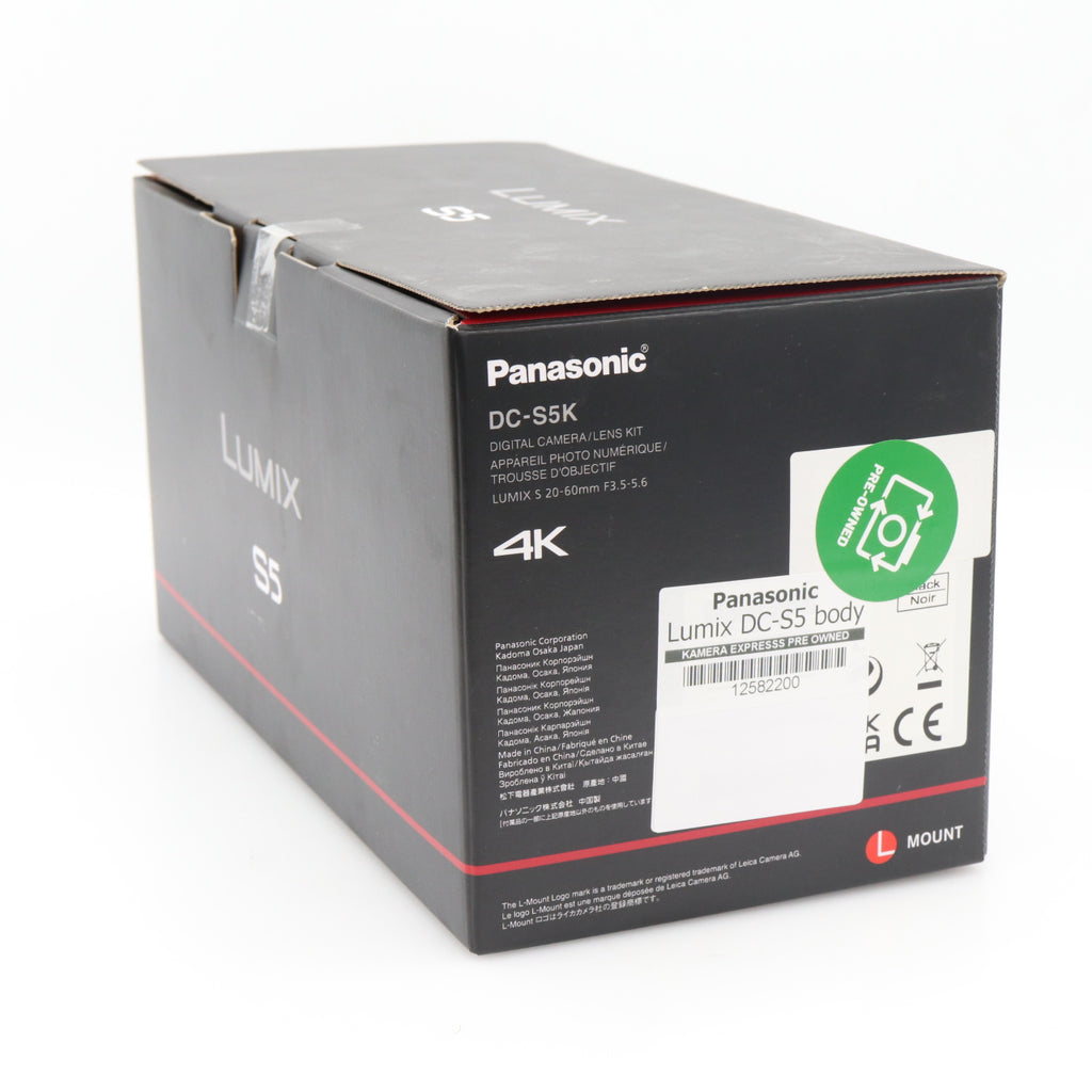 Panasonic Lumix DC-S5 body used