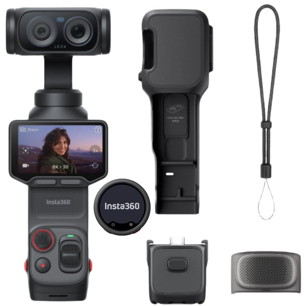 Insta360 Luna Ultra Standard + Micro Pro Émetteur Bundle - Noir