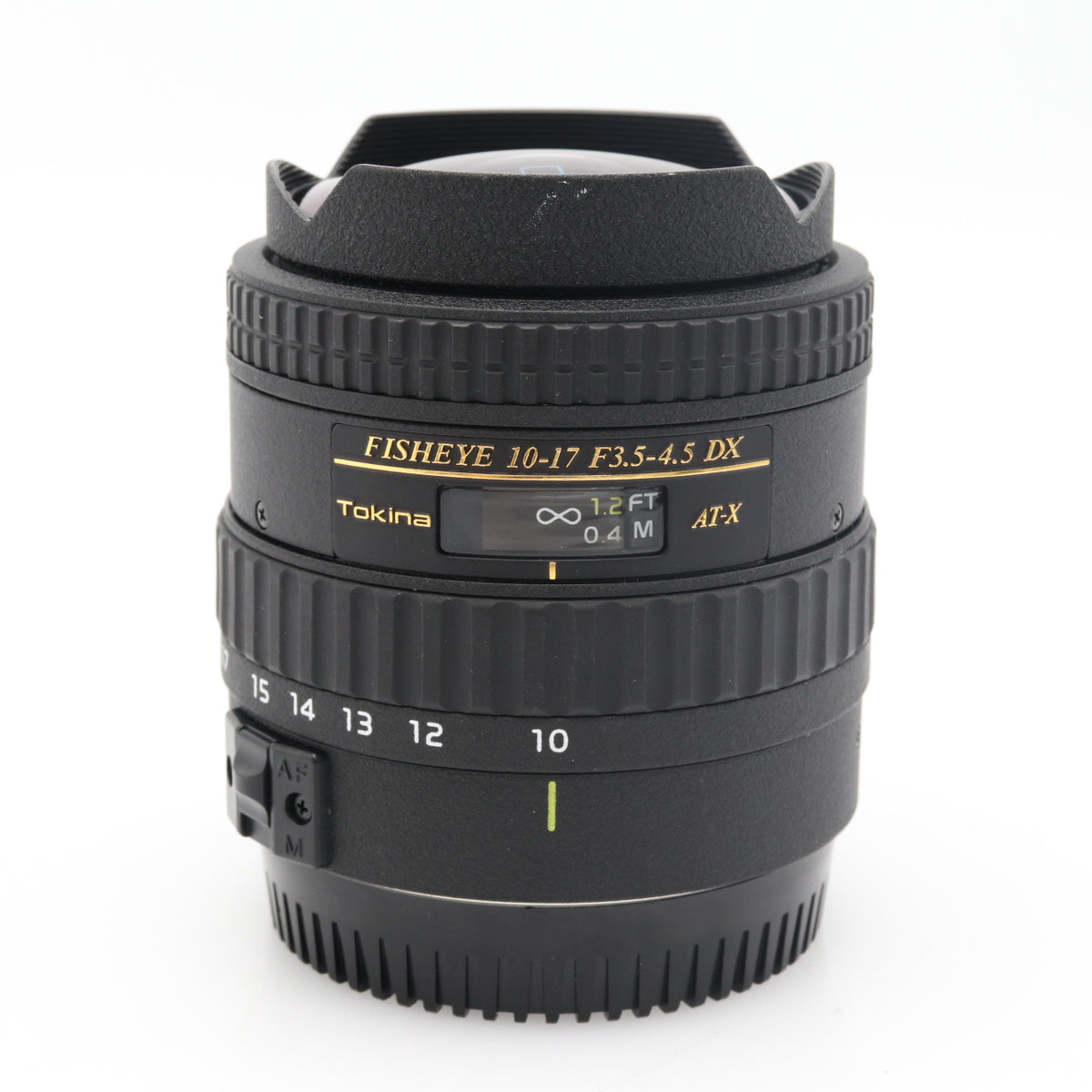 Tokina 10-17mm f/3.5-4.5 AT-X DX Fisheye Canon used