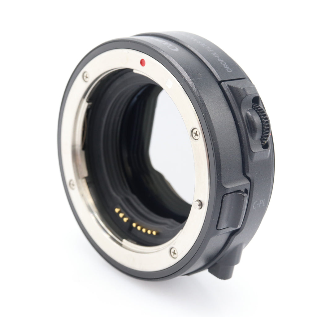 Canon EF - EOS R Mount Adapter with drop-in circular polarising filter A used