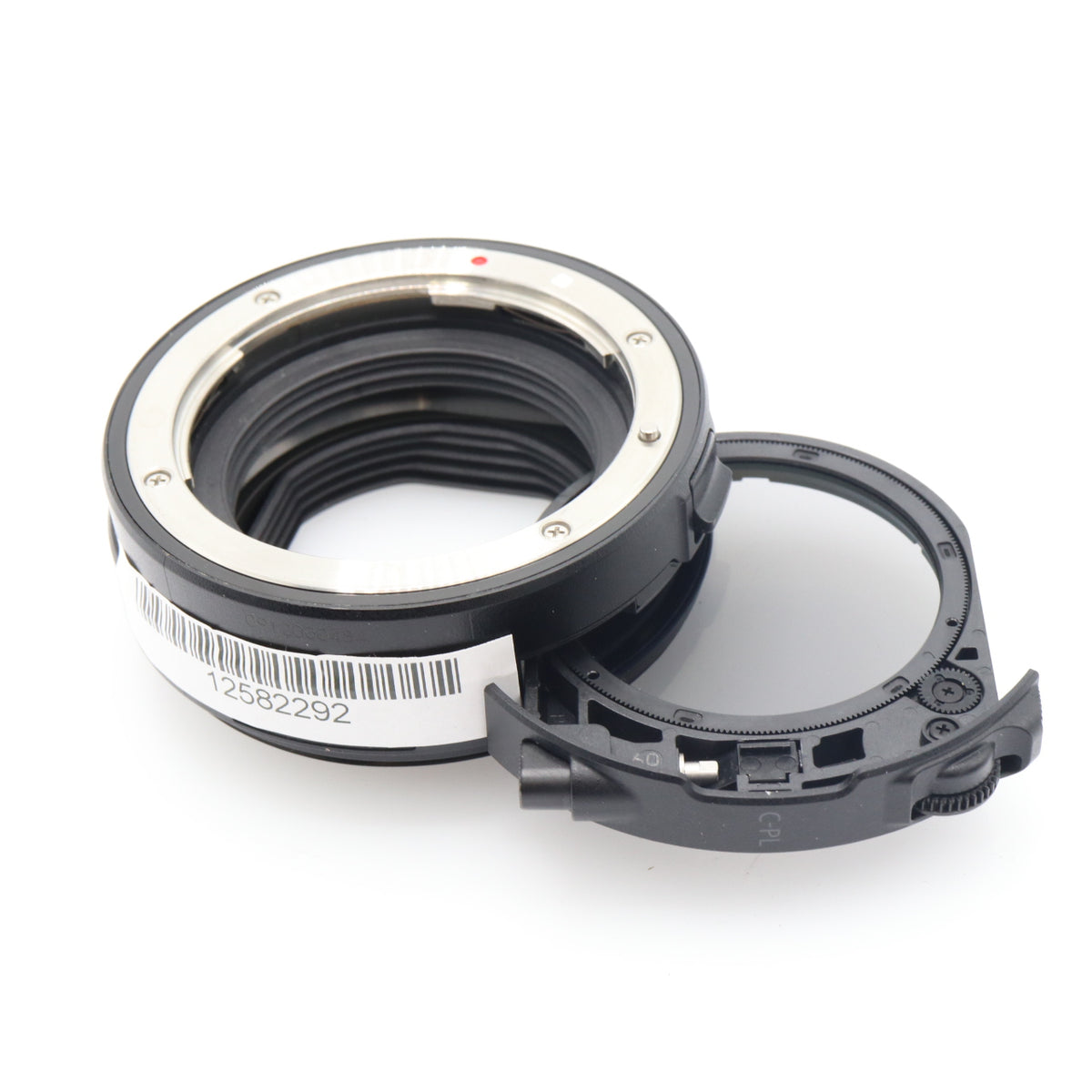Canon EF - EOS R Mount Adapter with drop-in circular polarising filter A used