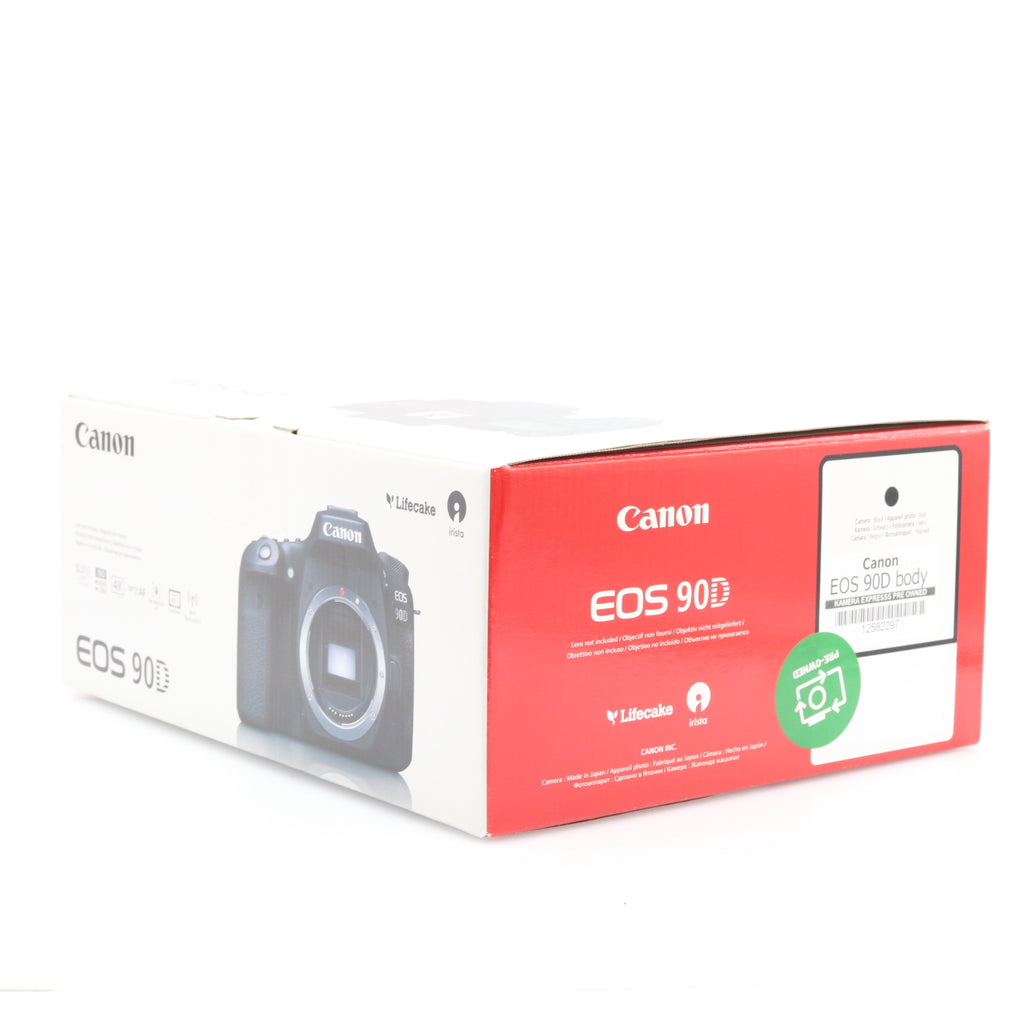 Canon EOS 90D body used