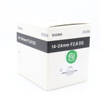 Sigma 14-24mm F/2.8 DG HSM Art Canon EF used