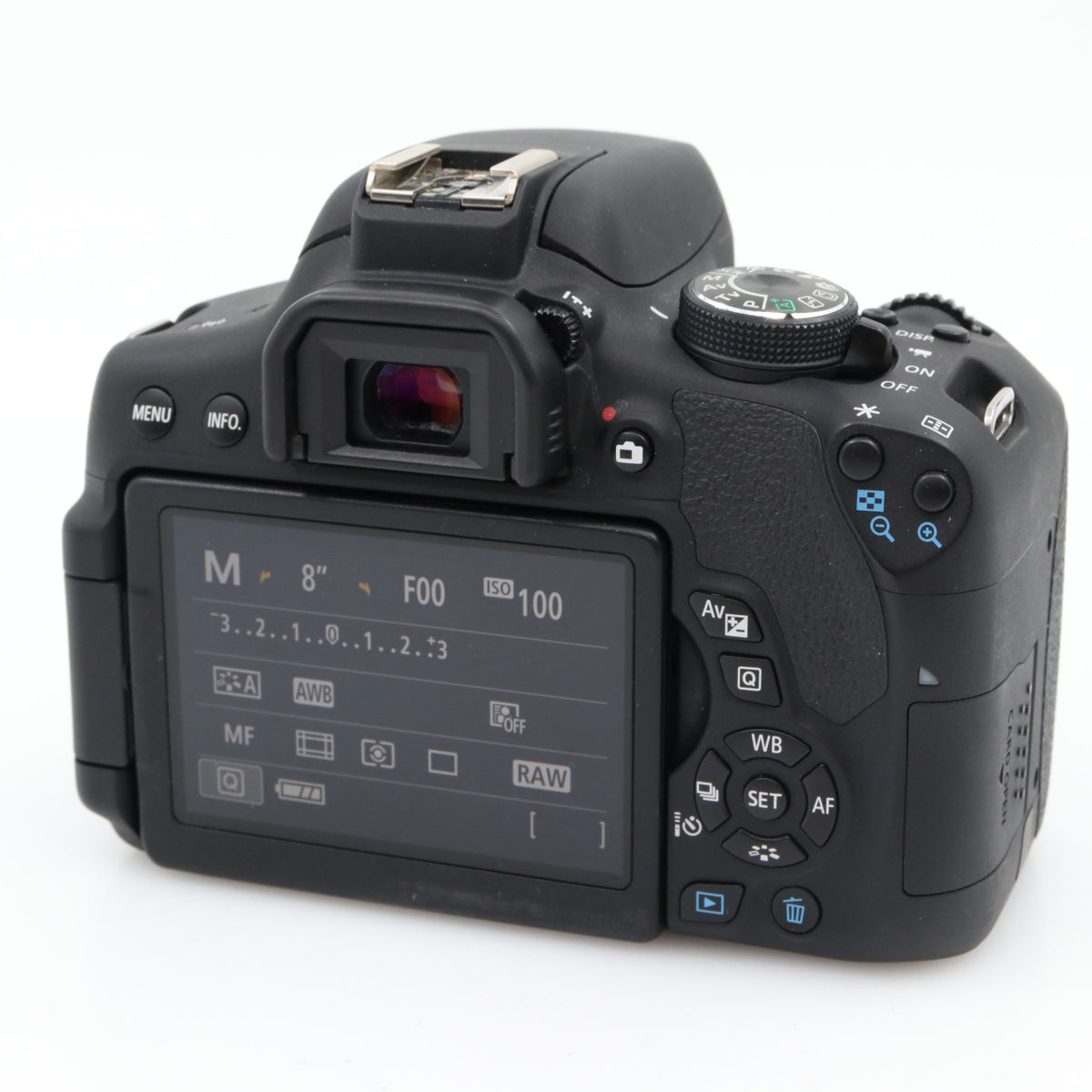 Canon EOS 750D body used