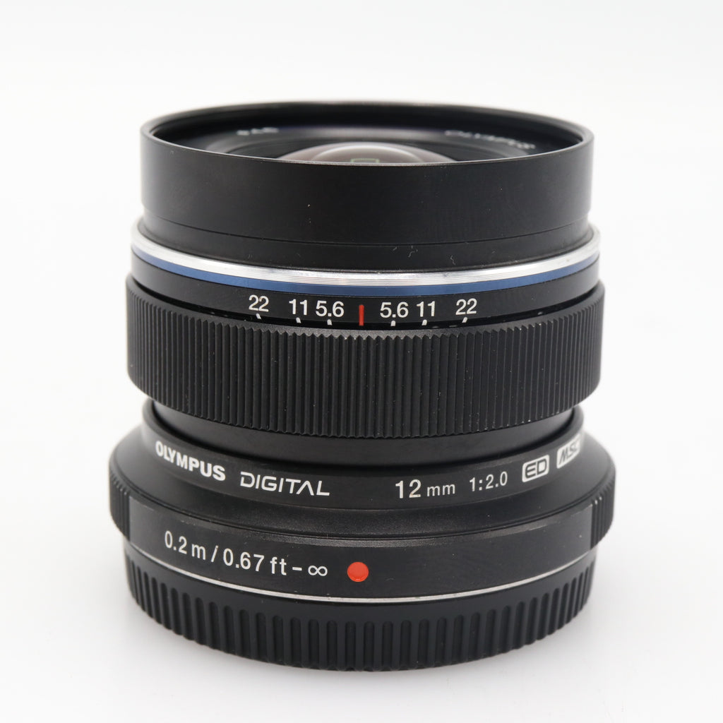 Olympus MFT 12mm F/2 ED M.Zuiko Digital used