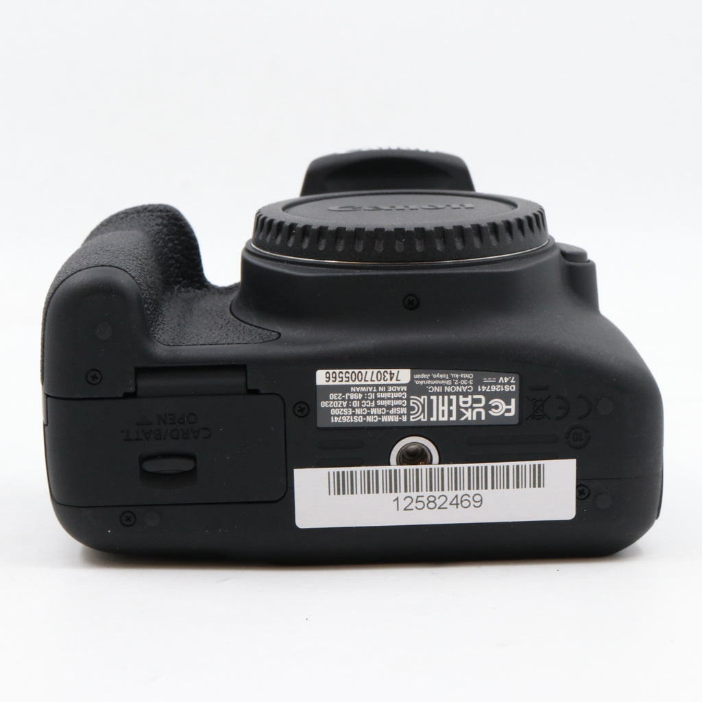 Canon EOS 2000D body used
