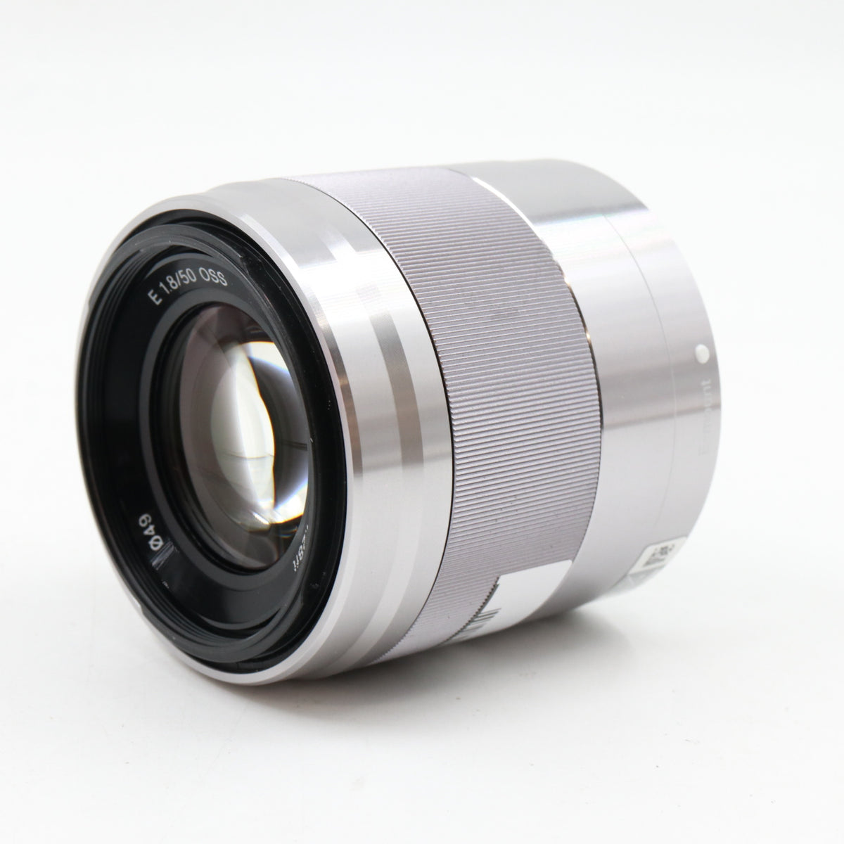 Sony E 50mm f/1.8 OSS argent occasion