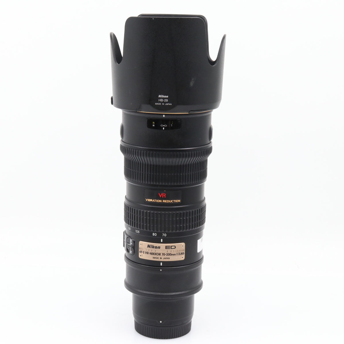 Nikon AF-S 70-200mm f/2.8G ED VR occasion