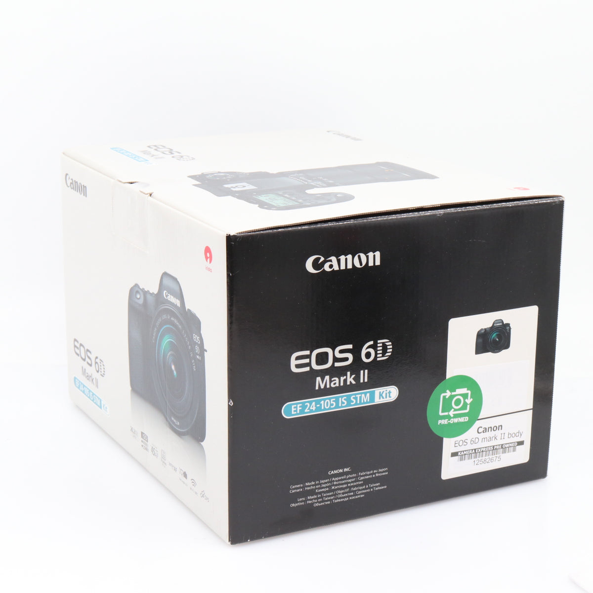 Canon EOS 6D mark II body used