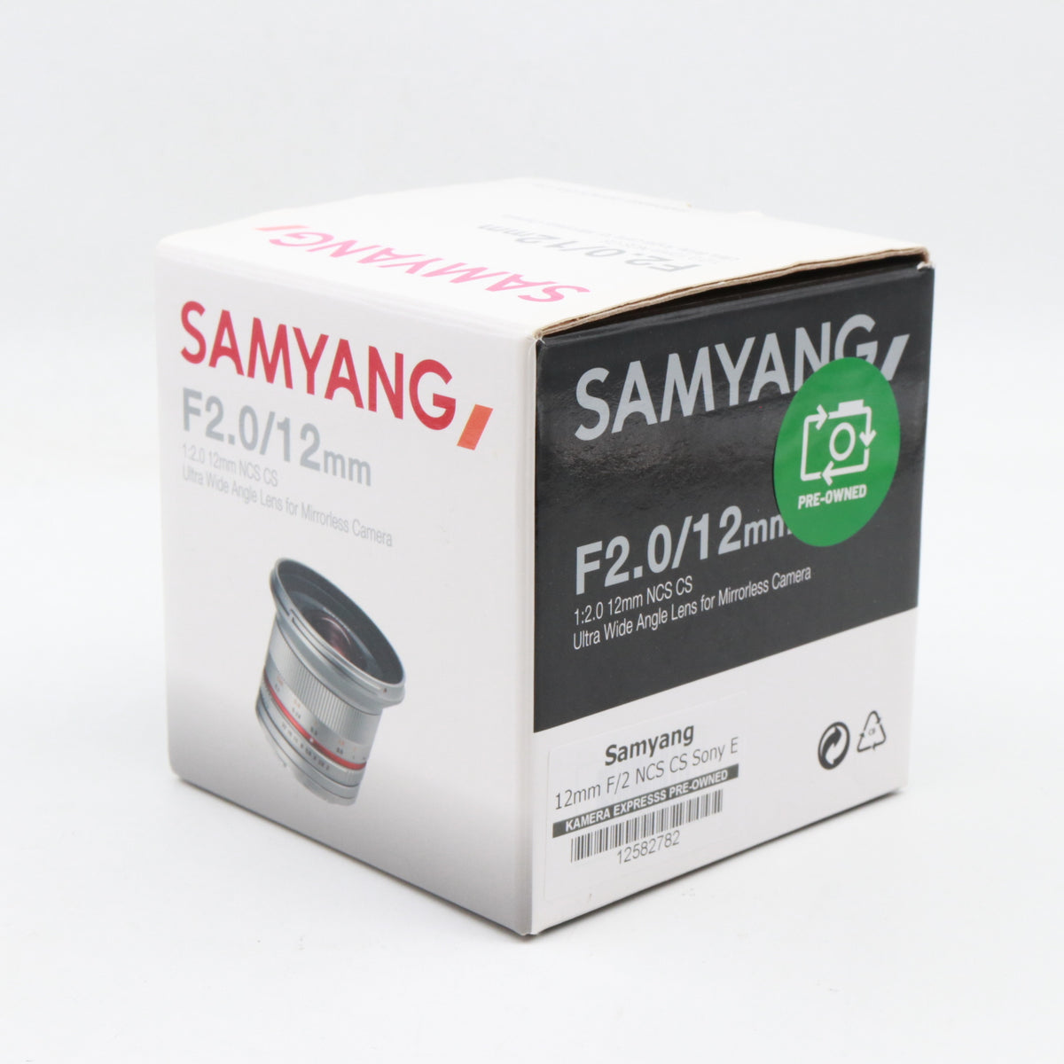 Samyang 12mm F/2 NCS CS Sony E occasion