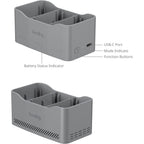 Chargeur de batterie SmallRig 6501 65 W pour DJI Mini 5 / 4 / 3 Pro