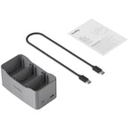 Chargeur de batterie SmallRig 6501 65 W pour DJI Mini 5 / 4 / 3 Pro