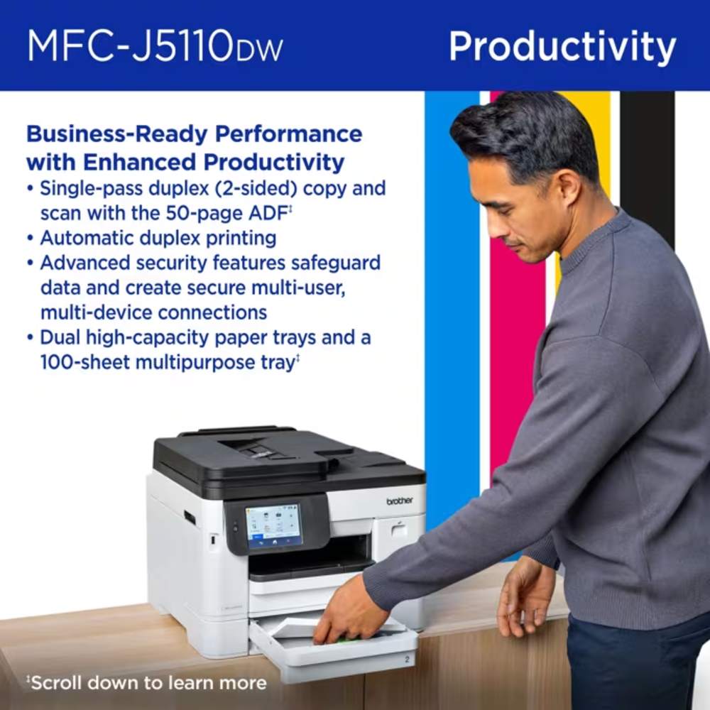 Brother MFC-J5110DW all-in-one colour inkjet printer