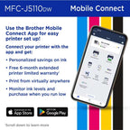 Brother MFC-J5110DW all-in-one colour inkjet printer