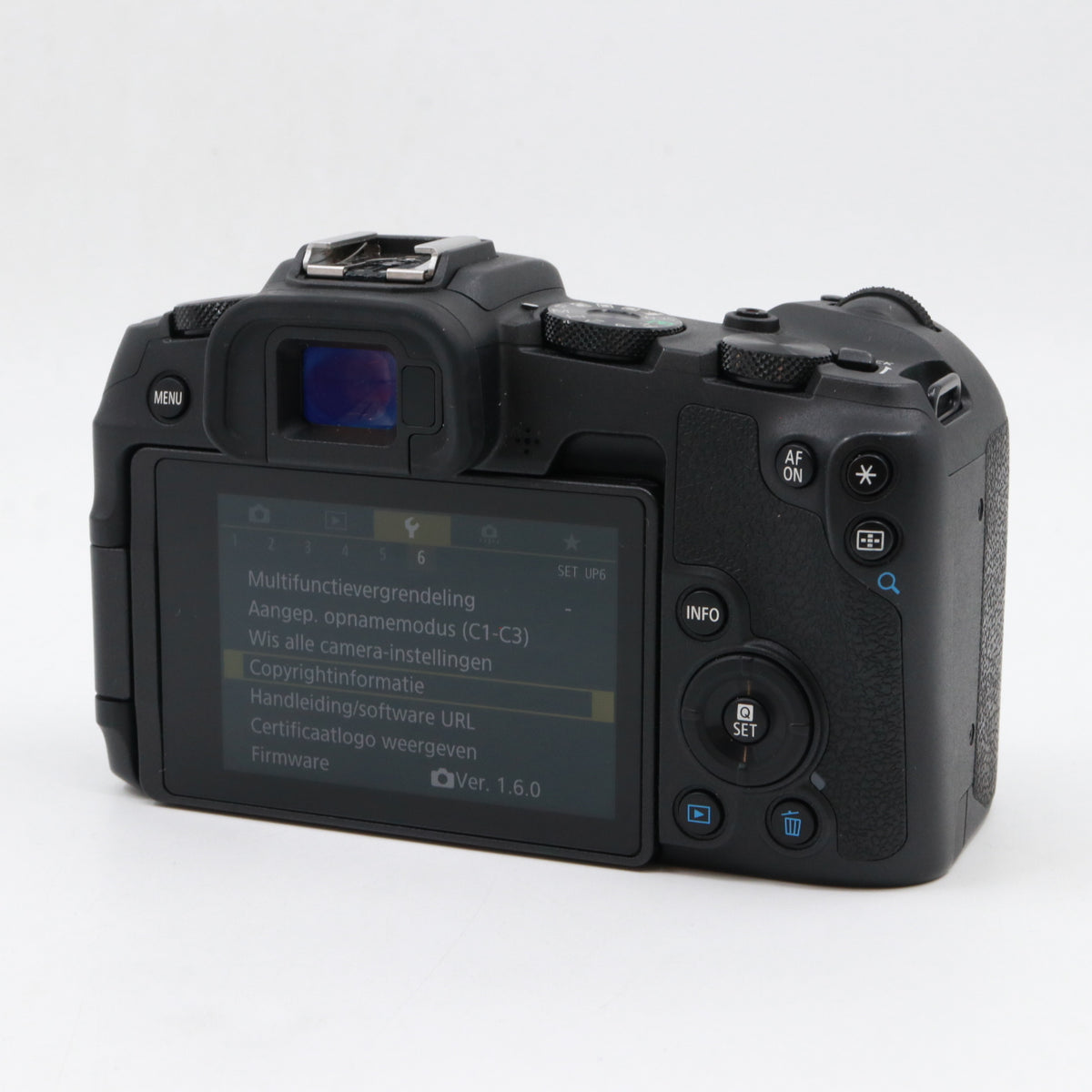 Canon EOS RP body used