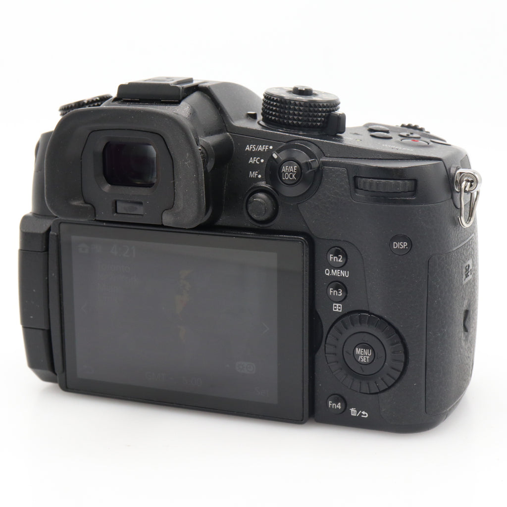 Panasonic Lumix DMC-GH5 body used
