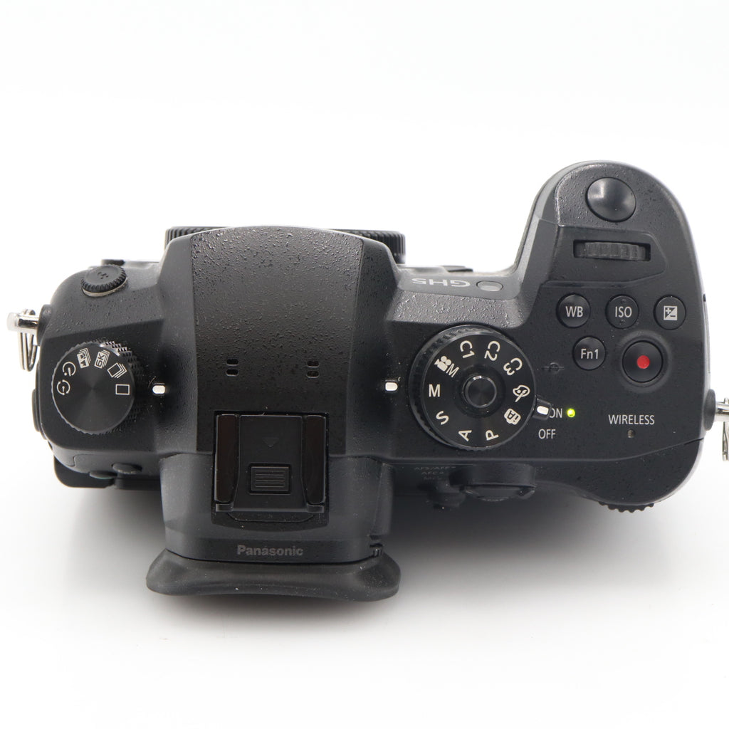 Panasonic Lumix DMC-GH5 body used