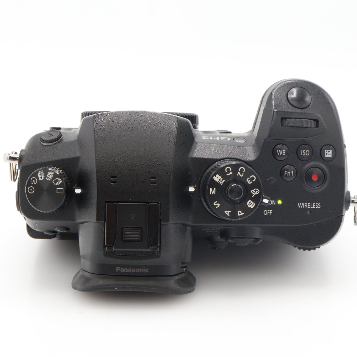 Panasonic Lumix DMC-GH5 body used