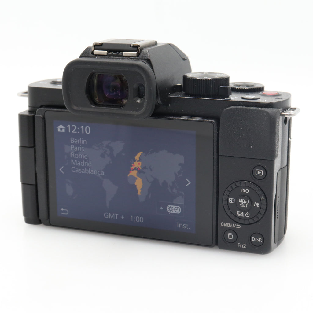 Panasonic Lumix DC-G100 + G Vario 12-32mm f/3.5-5.6 ASPH. Mega OIS + G Vario 35-100mm f/4-5.6 ASPH. Mega OIS occasion