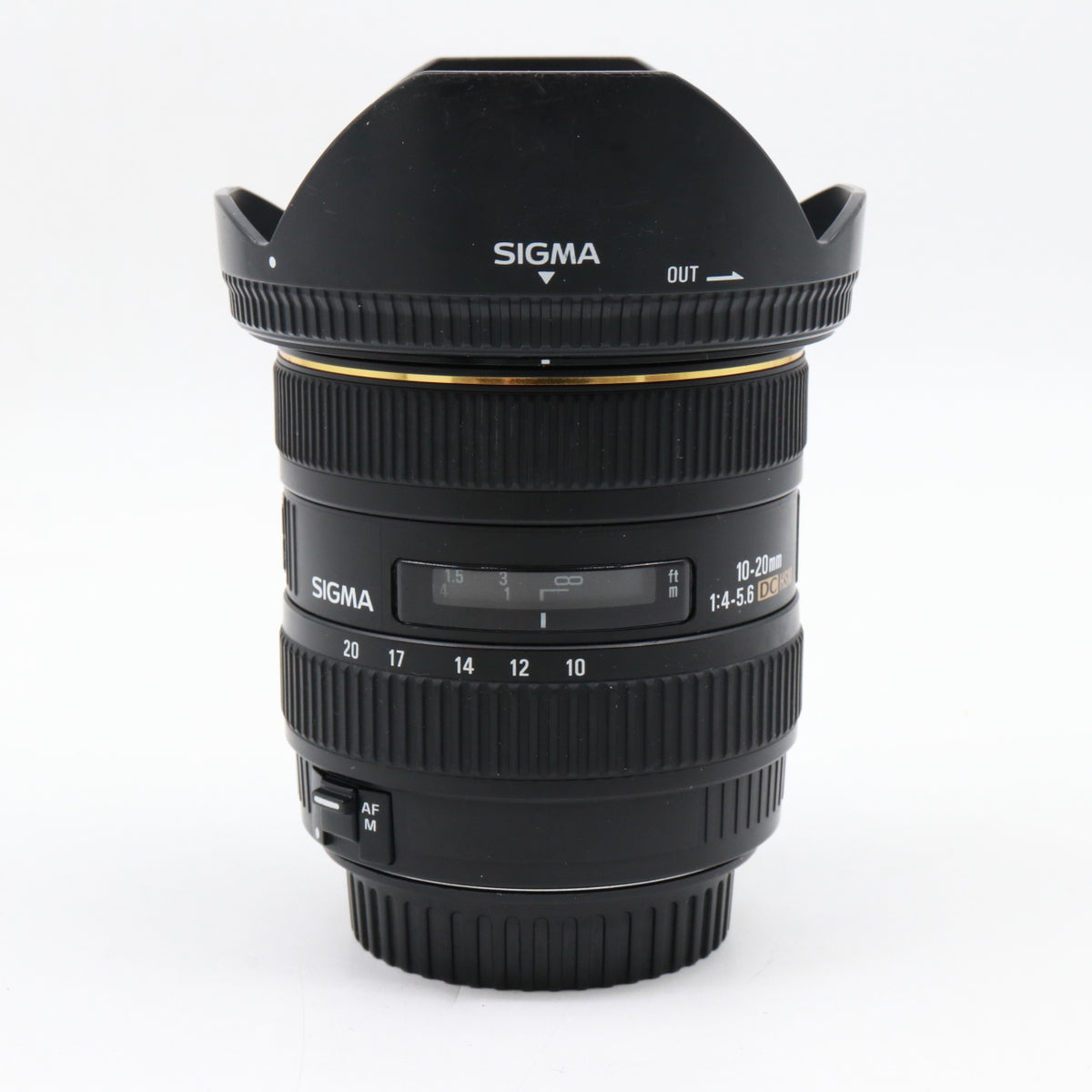 Sigma 10-20mm f/4-5.6 EX DC HSM Canon used